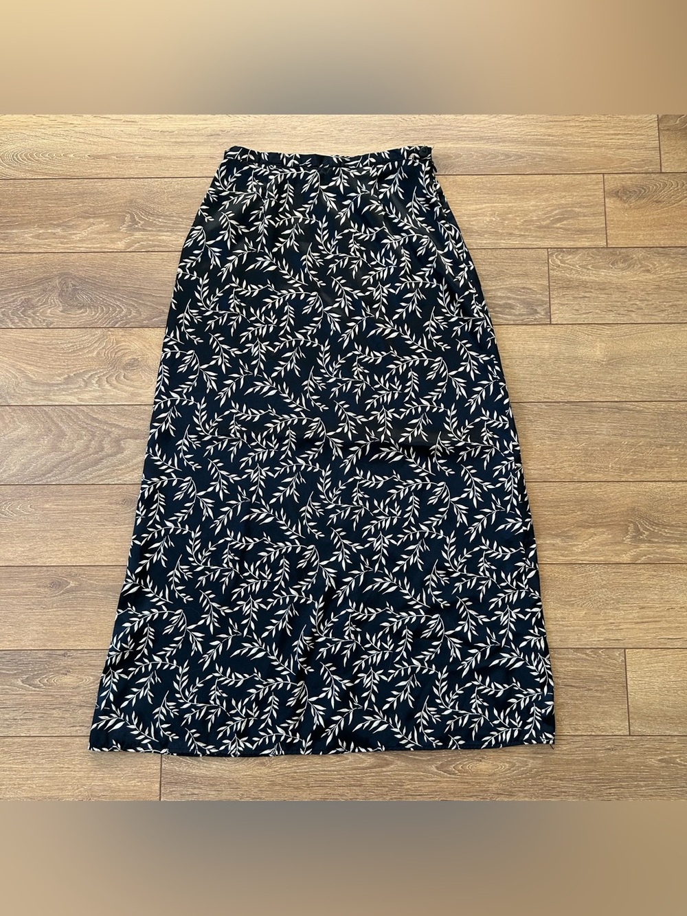 Vintage satin skirt